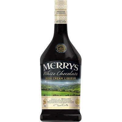 Merrys White Chocolate Cream 17% 0,7 l (holá láhev)