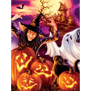 Image 1 of SunsOut - Puzzle Gelsinger: Happy Haunts - 500 piese