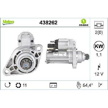 Startér VALEO 438262