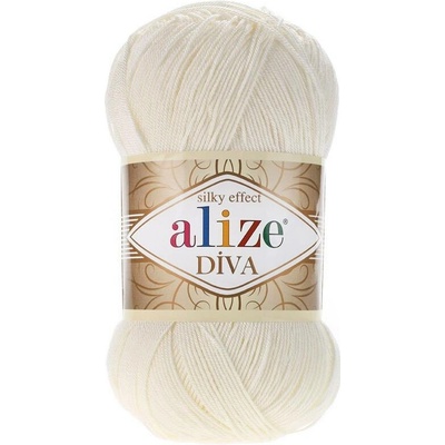 Alize příze Diva 62 smetanová