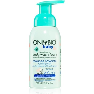 OnlyBio Hypoalergenní mycí pěna pro miminka 300 ml