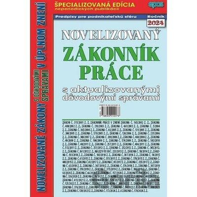 Novelizovaný Zákoník Práce 16/2024