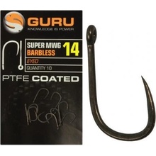 Guru Super MWG Hooks Barbless Eyed vel.12 10ks