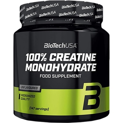 BioTechUSA 100% Creatine Monohydrate Powder | Unflavored [300 грама]