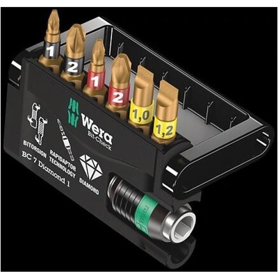 Sada bitů Check 7 Diamond 1, WERA, 057416