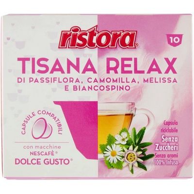 Ristora kapsule dolce gusto čaj relax 10 ks