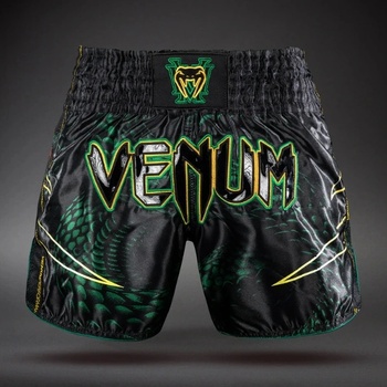 VENUM Муай Тай Шорти Venum Matupa Muay Thai Shorts - Black/Green/Gold - M