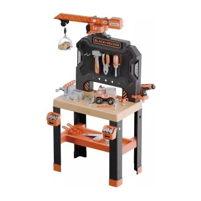 Smoby Smoby: Монтажна маса Black and Decker с кран