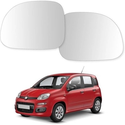 Sklo zpětného zrcátka Convitex pro Fiat Panda 312/319/ 519 2012- konvexní sklo zrcátka levé + pravé