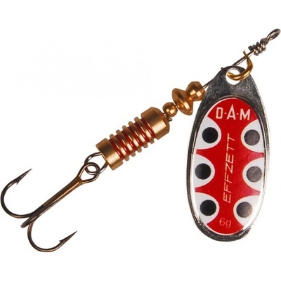 Effzett Standard Spinner Silver Black Dot 4g