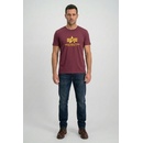 Alpha Industries tričko BASIC burgundy