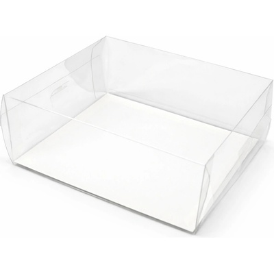 Cake star plastový box na dort nebo dezerty 24 x 21 x 10 cm