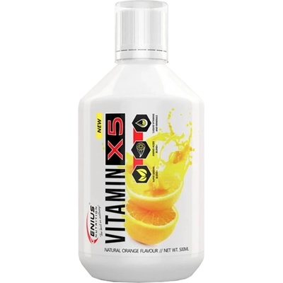 GENIUS NUTRITION Vitamin-X5 Liquid [500 мл] Портокал