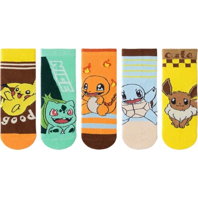 Snugs detské ponožky Pokémon 5 párov