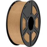  Консуматив за 3D принтер, PLA, 1.75 mm, 1 kg, кафяв (3D-C FIL WOOD) - megamag