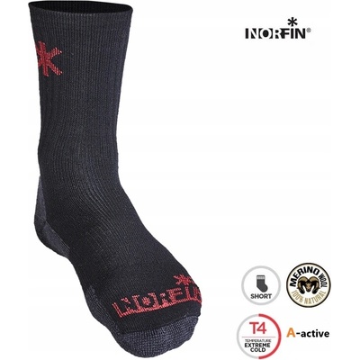 Norfin Ponožky T4A Merino Midweight