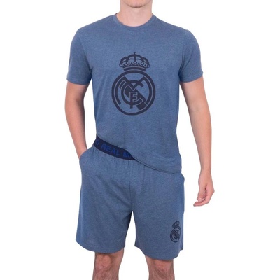 Fan-shop Pyžamo REAL MADRID Short modré Marl