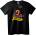 NOONEBRAND Тениска Бъди добър слушател - 2XL, Black