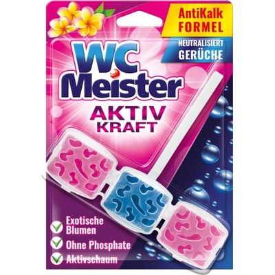 Glanz Meister WC Meister vůně exotické květy závěs do WC 45 g