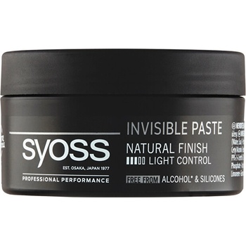 Syoss Invisible Hold Modelling Paste tvarující pasta na vlasy 100 ml