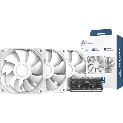 Montech E28 PWM 3 in 1 Pack White
