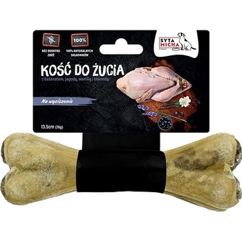 Syta micha Kosť s bažantom vanilkou levanduľou a čučoriedkami 13,5 cm