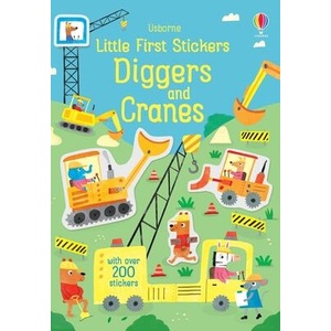Little First Stickers Diggers and Cranes | Joaquin Camp (ISBN: 9781805070986)