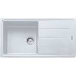 Franke Basis - Мивка Fragranite BFG 611, 97x50 cm, ледено бяла 114.0285. 303 (114.0285.303) Мивка за вграждане