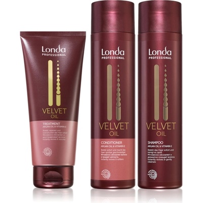 Londa Professional Velvet Oil Set комплект за увредена коса