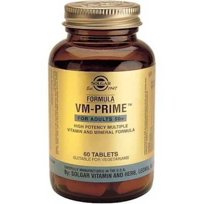 Solgar СОЛГАР ФОРМУЛА ВМ ЗА ВЪЗРАСТНИ +50 60 ТАБ. / solgar vm prime 60tab