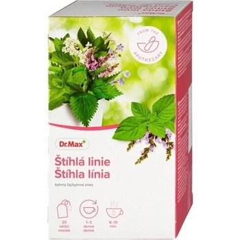 Dr.Max čaj ŠTÍHLA LÍNIA bylinná zmes 20 x 1,5 g