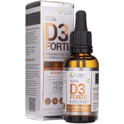 Wish Pharmaceutical Vitamin D3 2000IU Forte 30 ml