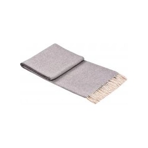 Interblanket Луксозно Кашмирено Одеяло В Светлосиво - 140x200 См | Меко, Топло И С Елегантни Ресни