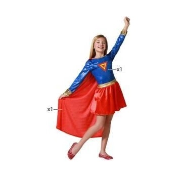 BigBuy Carnival Костюм Герой от комикс момиче Размер 7-9 години
