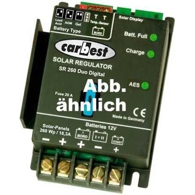 CARBEST Соларен контролер SR 324 DUO Digital 24V/300Wp (85130)