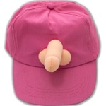  Шапка с плюшен пенис, розова - Pink Penis Cap (D-236731)