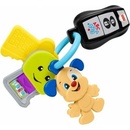 Fisher-Price Baby svazek klíčů štěňátko na baterie CZ Světlo Zvuk pro miminko
