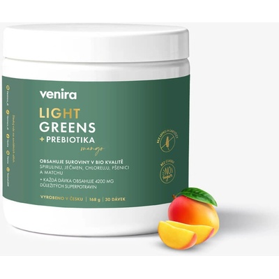 Venira light greens + prebiotika mango 168 g