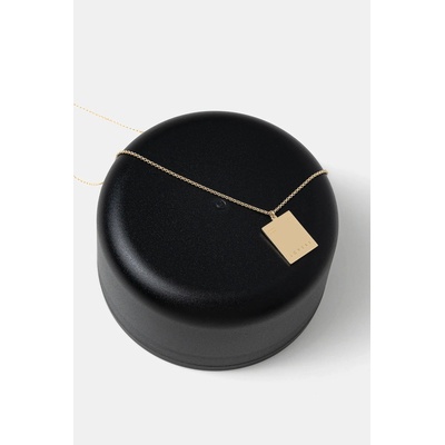 Tom Wood Сребърно позлатено колие Tom Wood Tarot Lovers Pendant Gold (101080)