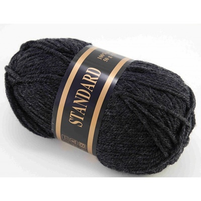Priadza Standard - antracitová šedé 1004