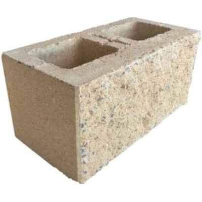 Tvarovka plotová PRESBETON Face Block HX 2/19 2B okrová – 390 x 200 x 190 mm