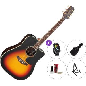 Takamine GD51CE Premium SET Brown Sunburst Електро-акустична китара Дреднаут