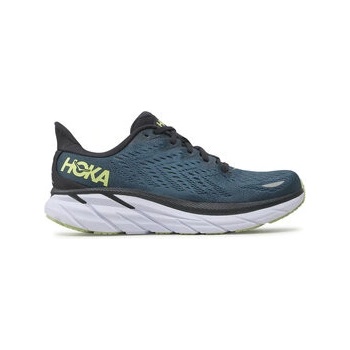 Hoka One Mens Clifton 8 blue coral butterfly