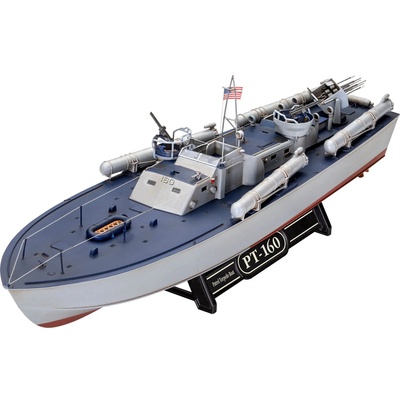 Revell Сглобяем модел Revell Военни: Кораби - Американски торпеден катер PT-160