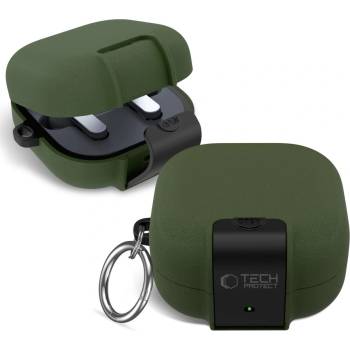 Tech-Protect slim hook samsung galaxy buds 4 / 4 pro olive green (5906302392957)