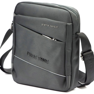 Pierre Cardin pánské Crossbody 1711 ALAN09 popelavá