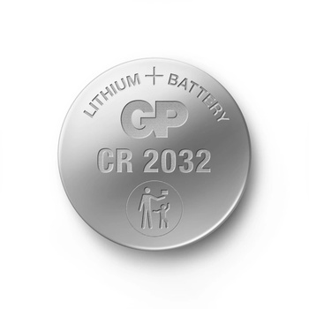 Image 1 of GP Batteries Бутонна батерия литиева gp cr2032 3v, bulk. (25 бр. в тарелка) (gp-bl-cr2032-bulk)