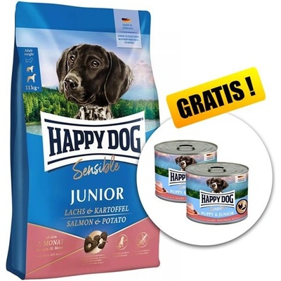 Happy Dog Sensible Junior Salmon & Potato 4 kg