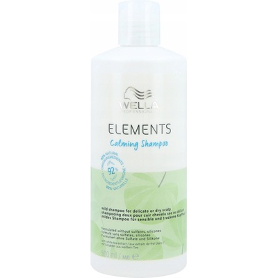 Wella Elements Calming šampon pro citlivou pokožku hlavy bez SLS 500 ml