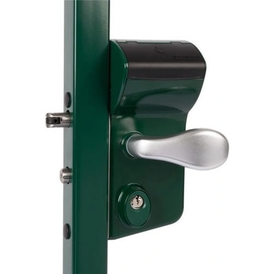 LOCINOX VINCI 6005 - komplet zámkovej krabice s kódovým zámkom, pre profil 40 až 60 mm, pre krídlové bránky, zelený LMKQ4040V2L_6005